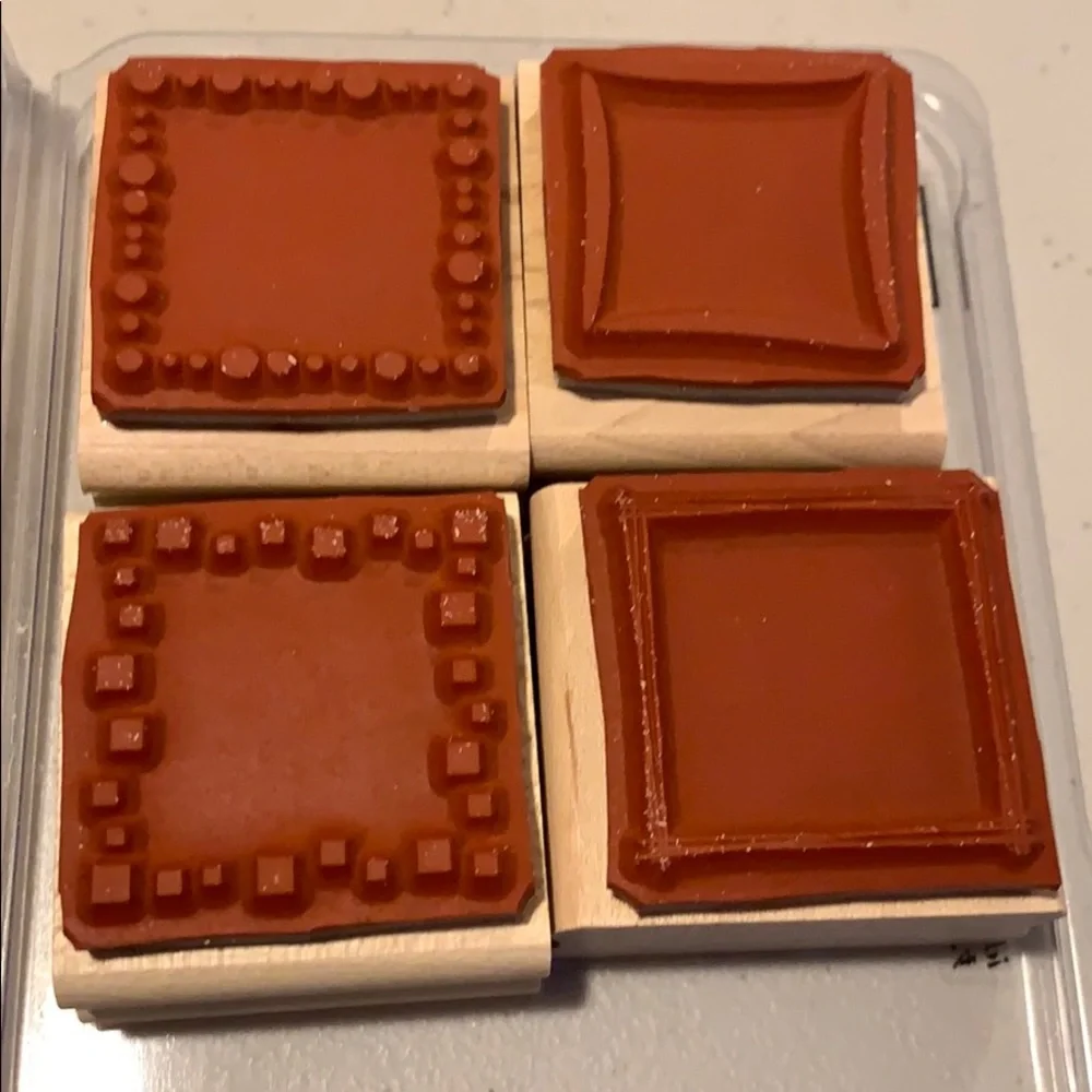 🎭 3/$25 - Stampin Up! Around & About border set